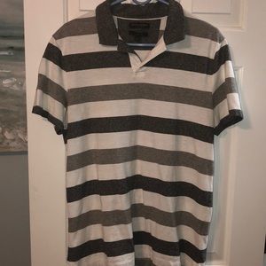 L men's banana republic dress polo
